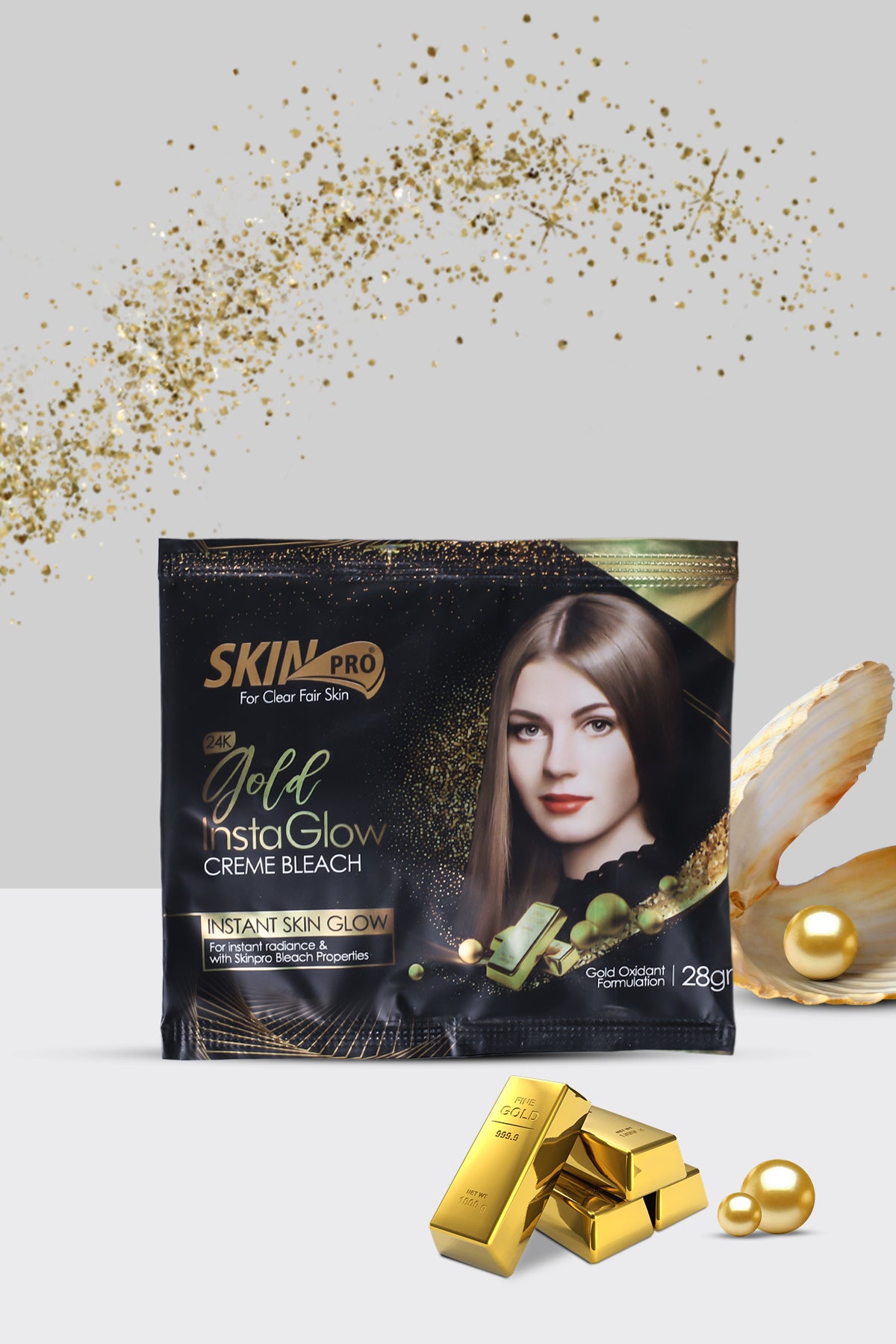 Skin Pro Gold Insta Glow Crème Bleach