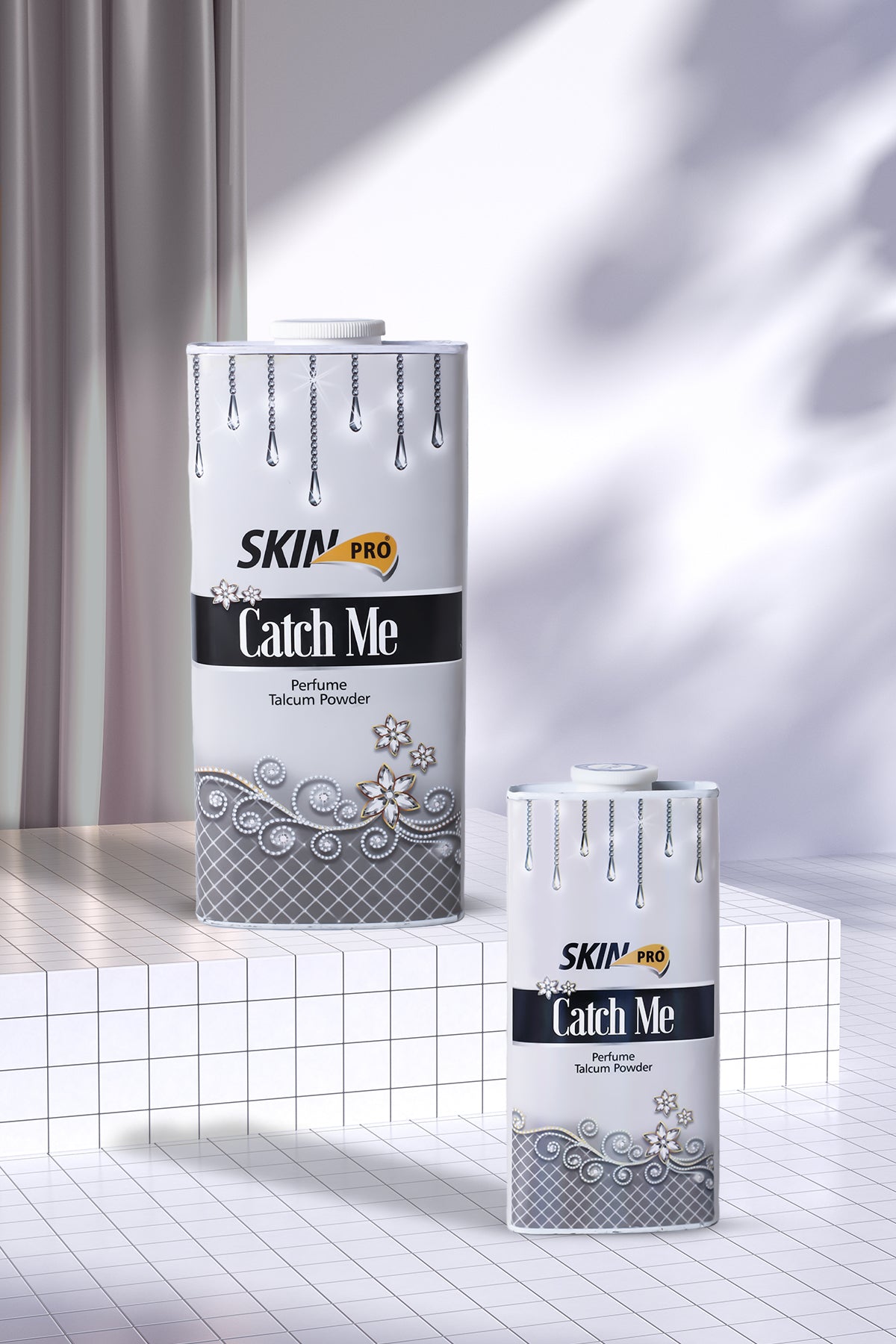 Skin Pro Catch Me Perfume Talcum Powder