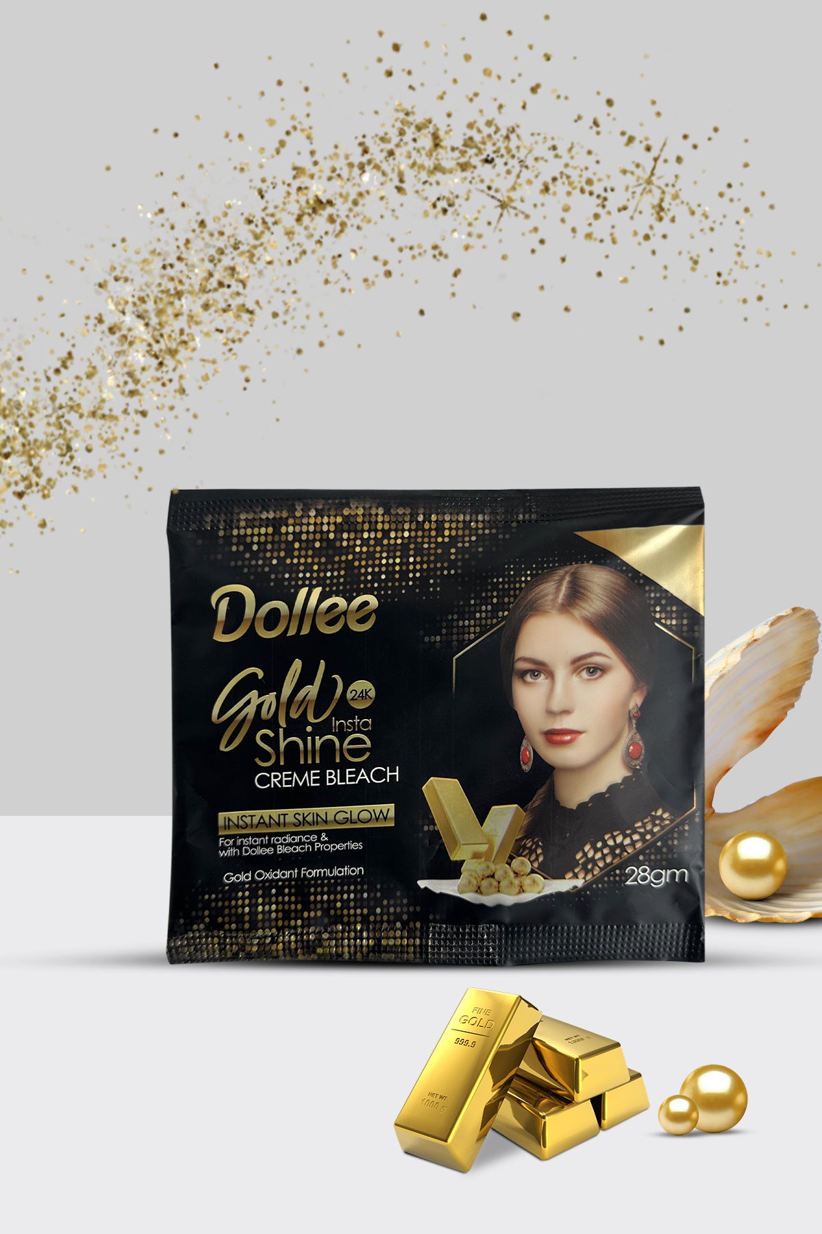 Dollee Gold Insta Shine Crème Bleach