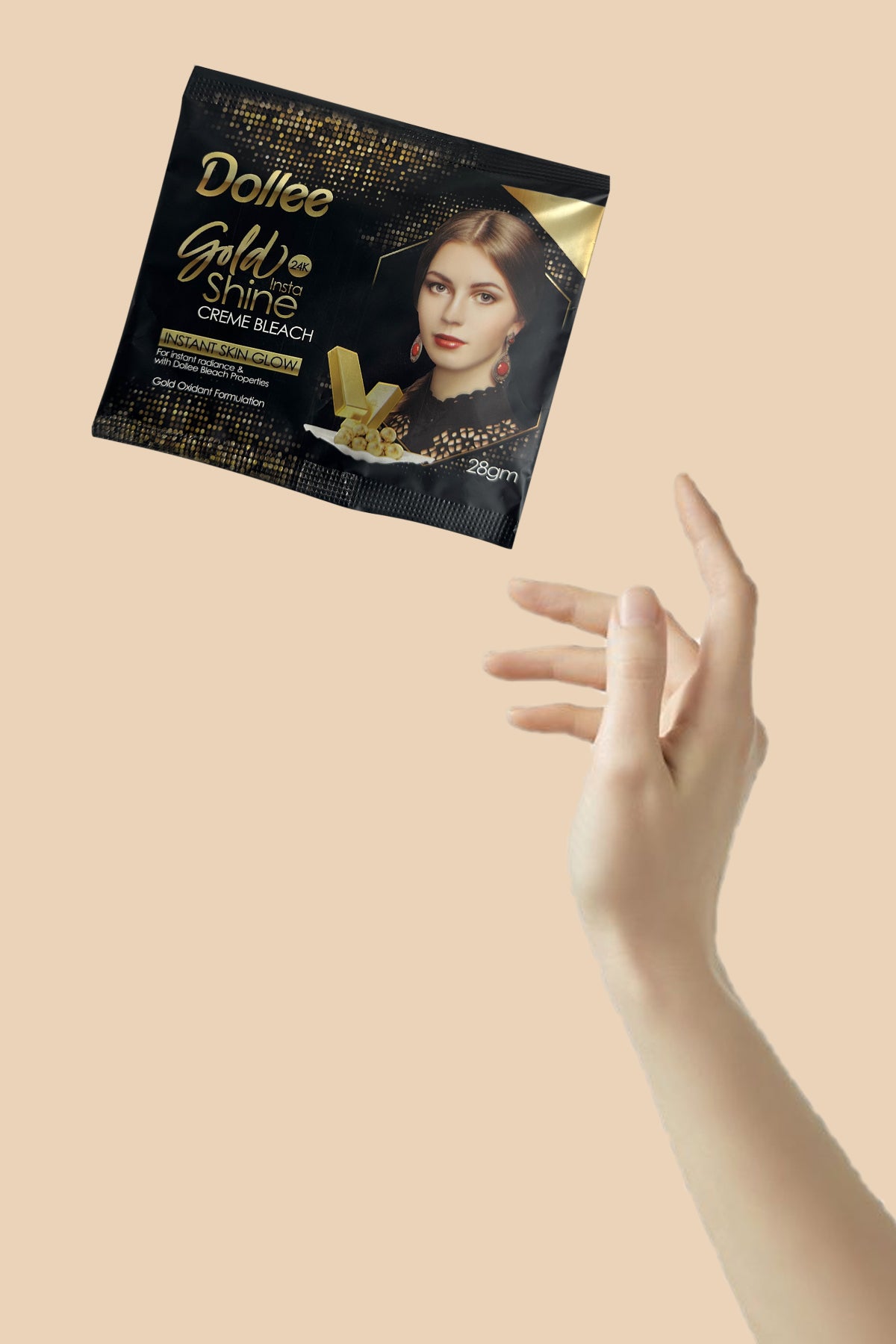 Dollee Gold Insta Shine Crème Bleach