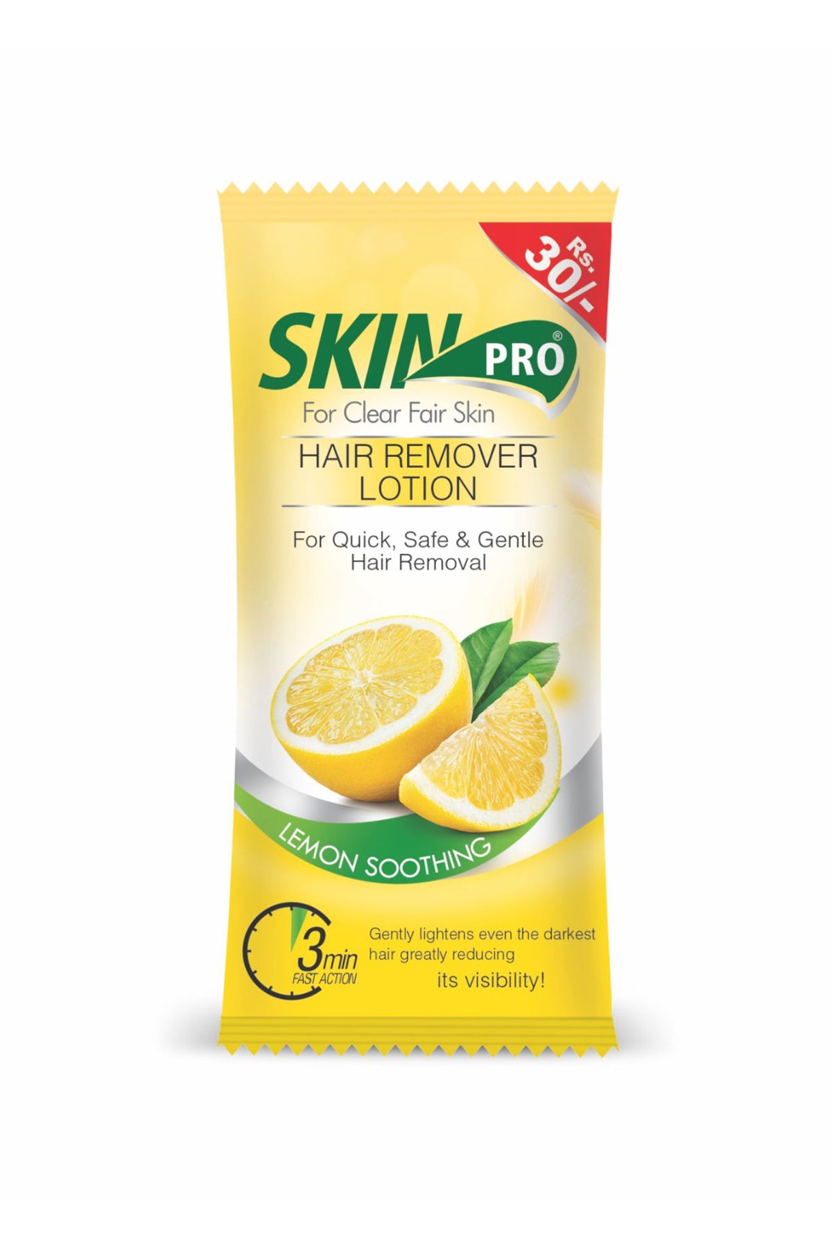 Skin Pro Hair Remover Lotion | Lemon Soothing